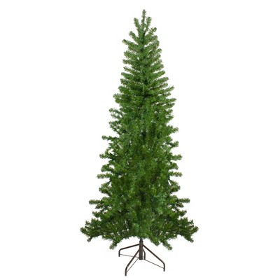 Northlight 7.5' Canadian Pine Slim Artificial Christmas Wall Tree - Unlit