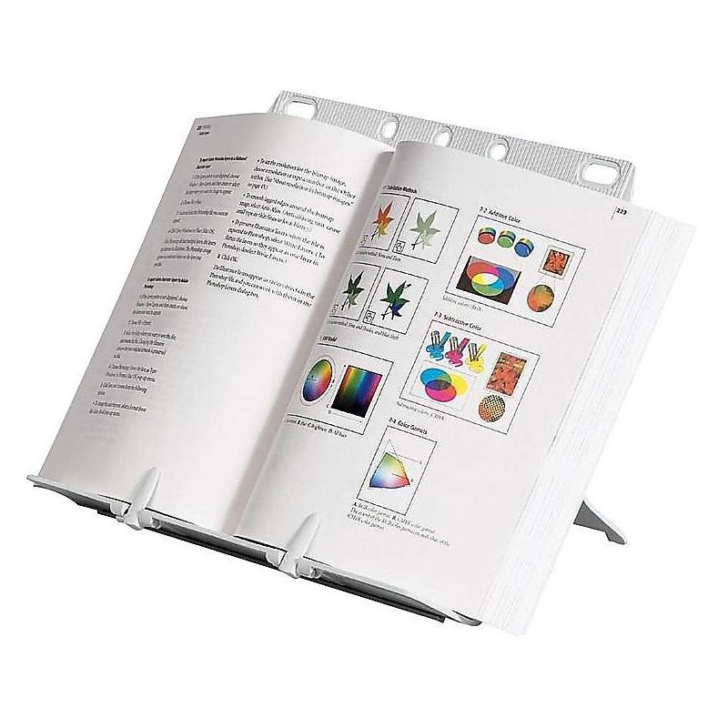 Fellowes BookLift Copyholder Plastic One Book/Pad Platinum 21100, 5 of 7