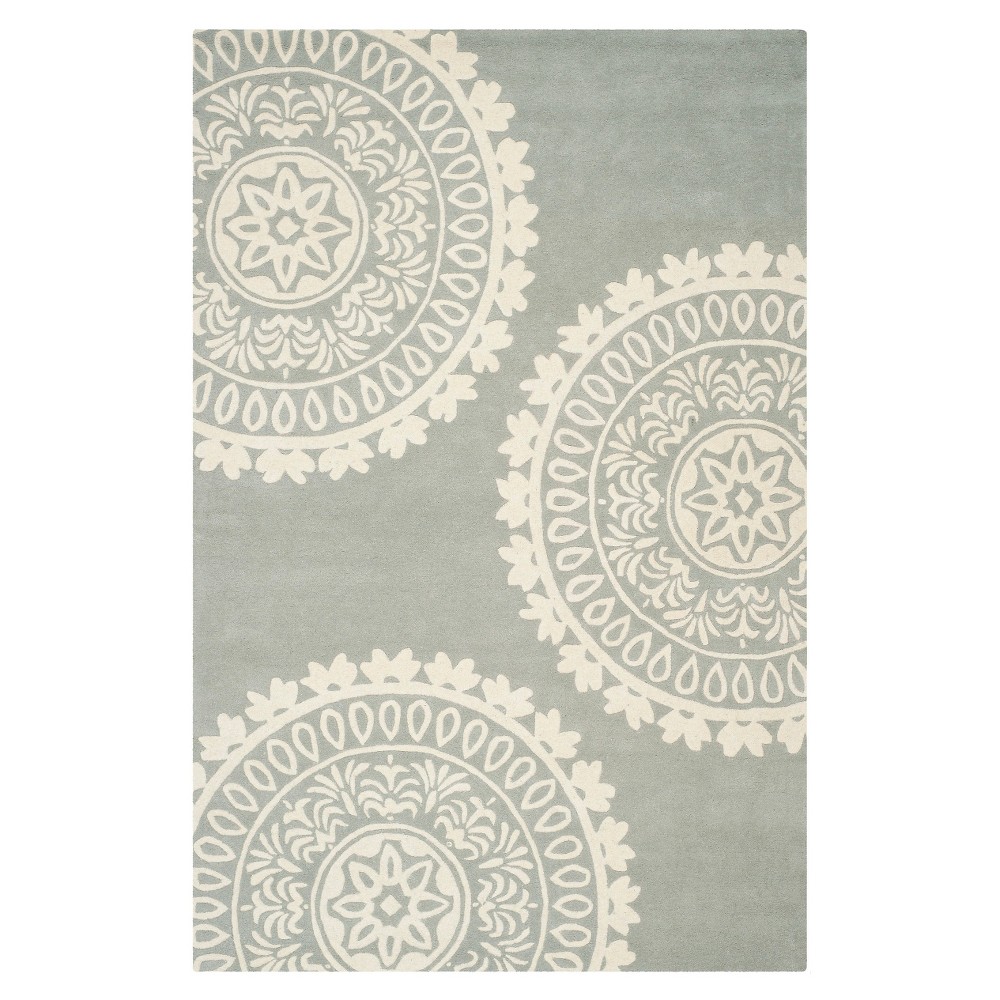 Jerod Area Rug - Gray/Ivory (6'x9') - Safavieh