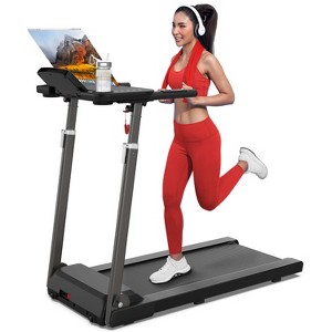 BestParts Treadmill Office Treadmill - Height Adjustable, 2.5 HP Quiet Motor, 300 lb Capacity, Foldable Walking Pad, for Home/Office - 1 of 4