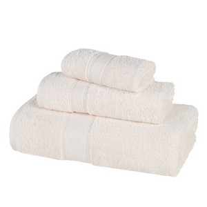 Organic Cotton Medium Weight Solid Towel Set by Blue Nile Mills - 1 of 4