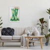 Stupell Industries Spring Blooms Green Rainboots Framed Giclee Art, White, 16" x 24" - 3 of 4