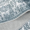 Boho Vintage Area Rug for Living Room,Washable Abstract Mattress,Non-Slip Low Pile Throw Soft Rugs with Rubber Backing,Kitchen Carpet - 3 of 4