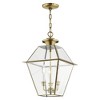Livex Lighting Westover 3 - Light Pendant in  Antique Brass - 4 of 4