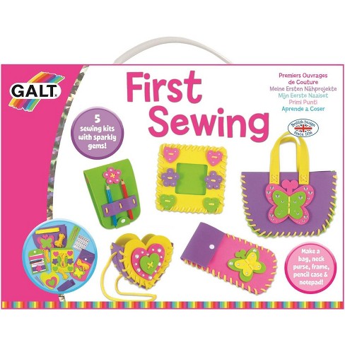 Kids Sewing Kit / Preschool Sewing/learn to Sew Kit/montessori Sewing/craft  Kits/children Sewing Game/ How to Sew /life Skill/burlap Sewing 