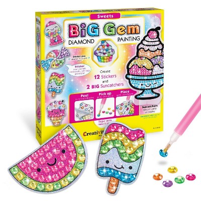 Creativity for Kids Big Gem Diamond Painting Kit - Sweets