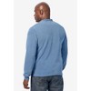 KingSize Soft Waffle Henley - 3 of 4