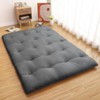 Futon Mattress Japanese Floor Mattress, Tatami Mat Foldable Floor Bed,Roll Up Mattress Camping Sleeping Pad for Dorm RV Travel, Adults Kids - 2 of 4