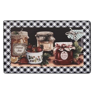 GoodGram Mason Jars Classic Country Memory Foam Anti-Fatigue Kitchen Floor Mat - 18 in. W x 30 in. L - 1 of 3