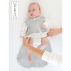 SwaddleDesigns Sleeping Sack Wearable Blanket - Heather Gray - 4 of 4