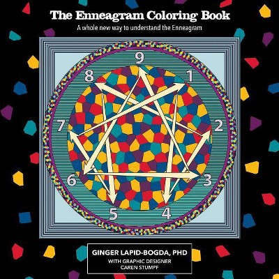 The Enneagram Coloring Book - by  Ginger Lapid-Bogda (Paperback)