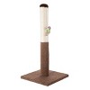 Pet Adobe Hanging Toy Cat Scratching Post for Cats and Kittens - 24.5", Brown - image 3 of 4