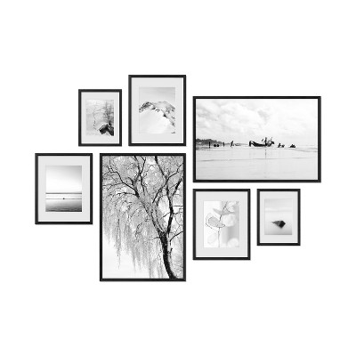 Haus and Hues Dartmouth Gallery Frames with Real Glass and Mat