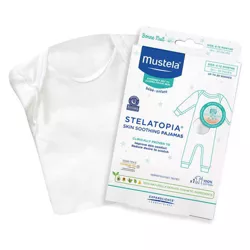 Mustela Stelatopia Skin Soothing Baby Pajamas for Eczema Prone Skin - Size 6 -12 months