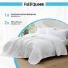 HLC.ME Logan - 3 Piece Quilt Set, Lightweight Bedspread Coverlet Set - 3 of 4