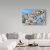 Trademark Fine Art -Guido Borelli 'Santorini a Colori' Canvas Art - 3 of 3