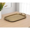 HomeRoots 19" Antiqued Gold Cast Iron Handmade Vanity Tray - 2 of 4