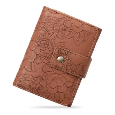 BEAFUP Wallets for Women - RFID Blocking Trifold Ladies Wallet with 11 Card Slots, ID Window & Coin Pocket,Ideal for Travel,Commuting