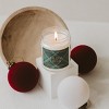Sweet Water Decor Holiday Cheer Patterned 9oz Clear Candle - 2 of 3