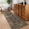 Hallway Runner Rug Machine Washable Vintage Rug Indoor Carpet - 2 of 4