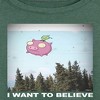 Women's - Invader ZIM - ZIM and GIR Lightweight French Terry Wide Neck Long Sleeve Shirt - 2 of 4