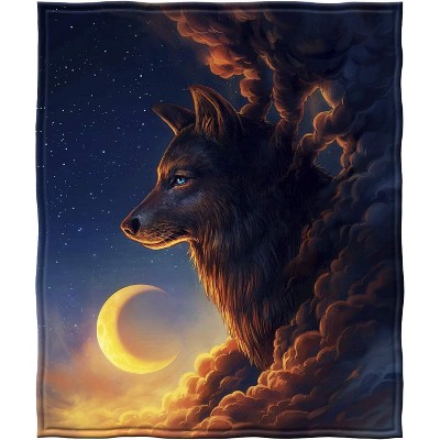 golden moon wolf