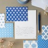 Best Paper Greetings 48 Count Blank All Occasion Greeting Cards with Envelopes Boxed Set, Blue Floral 4x6 in - image 2 of 4