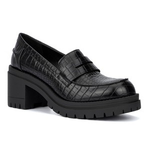 New York & Company Women's Penni- Women's Lug Sole Penny Loafer - 1 of 4