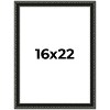 PosterPalooza | Antique Black Picture Frame - UV Acrylic, Foam Board Backing, Hanging Hardware - 2 of 4