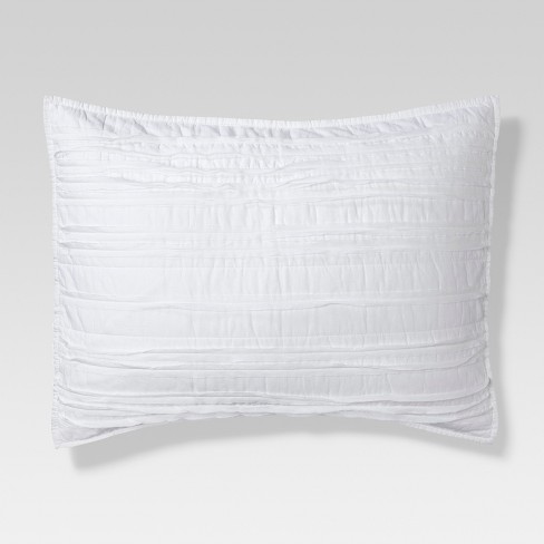 Raw Edge Quilted Sham Threshold Target