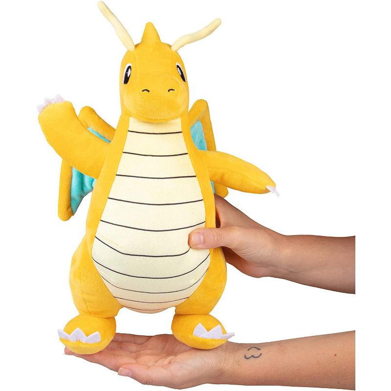 Pokemon Dragonite Plush Dragon Stuffed Animal - Large 12", 5 of 8