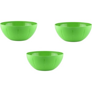 YBM Home Plastic Serve Mixing Bowl, Pack of 3 - 1 of 4