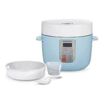 Imusa 5 Cup Electric Nonstick Rice Cooker - White : Target