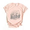 Simply Sage Market Let It Ride Rodeo Short Sleeve Tee - XL - Blush - 2 of 4