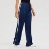 Women's High-Rise Wide Leg Satin Track Pull-On Pants - A New Day™ - 3 of 4
