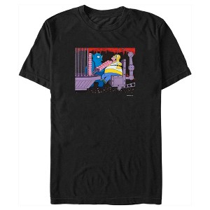 Men's The Simpsons Homer and the Devil T-Shirt - 1 of 4