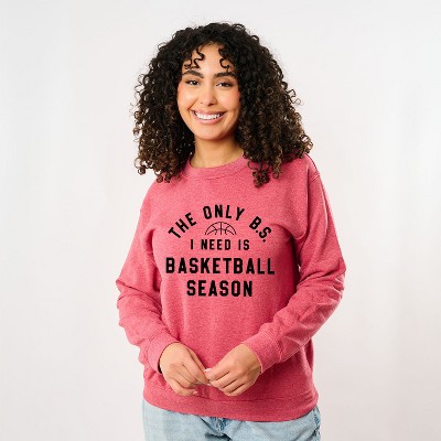 Simply Sage Market Women's Graphic Sweatshirt Basketball Season BS