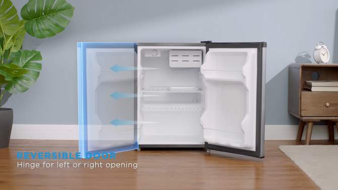 Midea 2.4 cu ft Compact Refrigerator, 2 of 6, play video