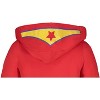 DC Comics Justice League Wonder Woman Baby Girls Zip Up Costume Hoodie Infant - 4 of 4
