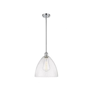 Bristol Glass - 1 Light Mini Pendant In Industrial Style-12.75 Inches Tall and 12 Inches Wide - 1 of 1