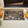The Lakeside Collection Pumpkin Patch Set of 2 Stair Treads or Doormat - Rubber Doormat - 2 of 3