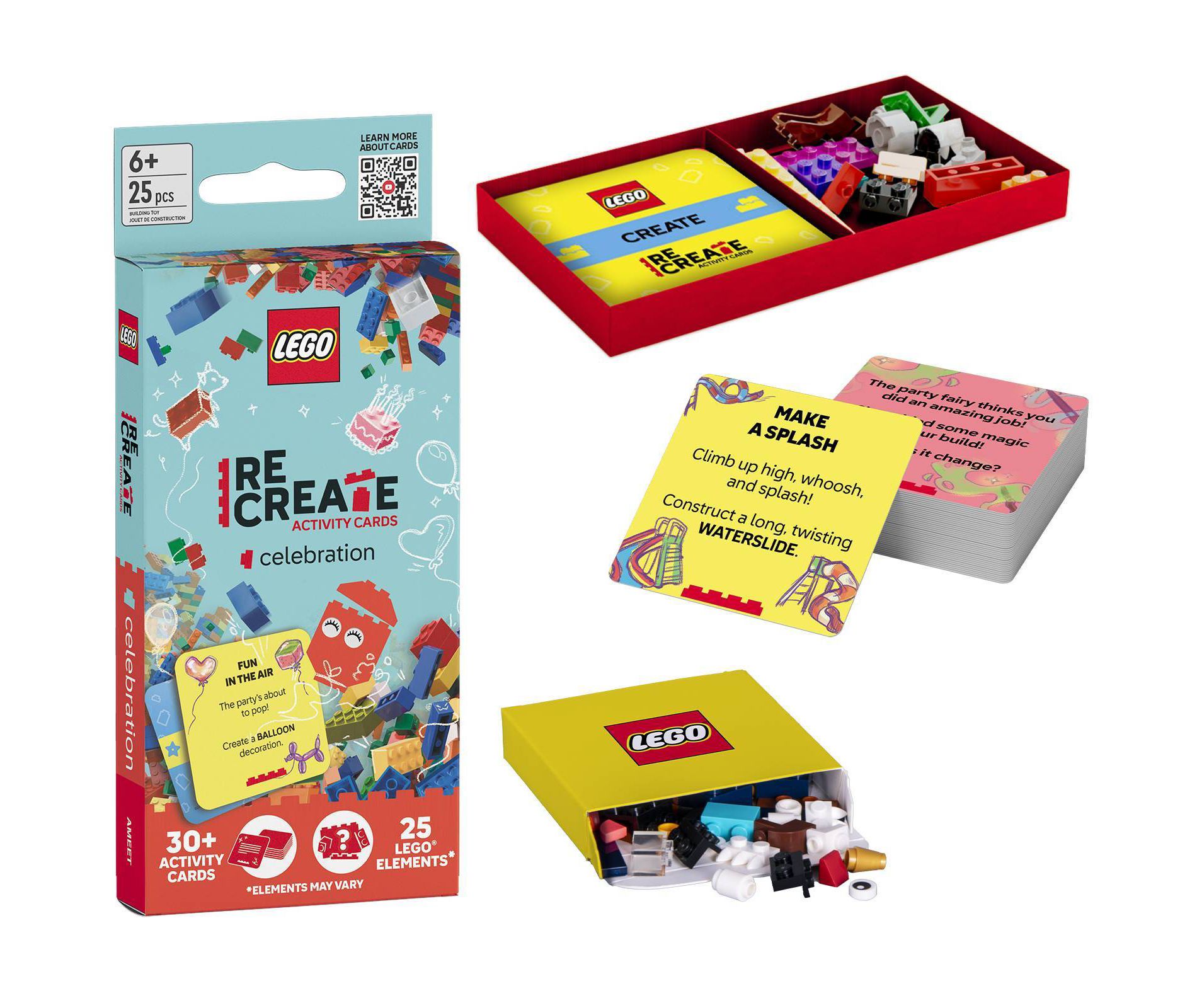LEGO ReCreate Activity Cards - Celebration