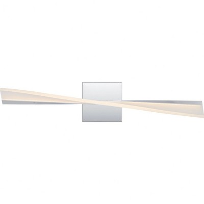 Quoizel Lighting Fox 1 - Light Vanity in  Polished Chrome