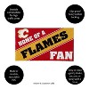 Evergreen Home of a Fan Calgary Flames 28" x 16" Woven PVC Indoor Outdoor Doormat - 3 of 4