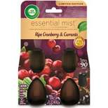 Air Wick Essential Mist Aromatherapy Diffusers Refill - Ripe Cranberry & Currant - 1.34 fl oz