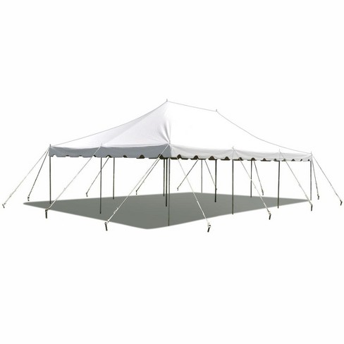 Party Tents Direct Weekender Outdoor Canopy Pole Tent White 20 Ft X 30 Ft Target