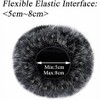 Plush Microphone Cover Mic Wind Cover Windscreen Sleeve Furry Windscreen Cover for Filtering Plosives and Hissing Noise - 3 of 4