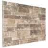 VidaXL 3D Wall Panels with Multicolor Brick Design 10 pcs EPS - 4 of 4