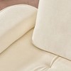 103" Cloud Velvet Deep-Seat Sofa with 4 Pillows & Solid Wood Frame - 2 of 4
