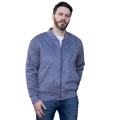 Мужские куртки GIOBERTI Men's Faux Suede Bomber Jacket with Warm Light Inner Padding, Camel, XXL — фото 4